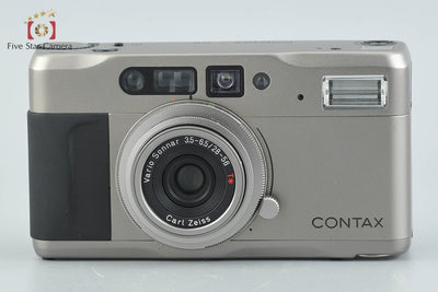 [Used] CONTAX TVS Compact Film Camera with Data Back, Original Box Included
