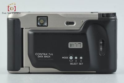 [Used] CONTAX TVS Compact Film Camera with Data Back, Original Box Included