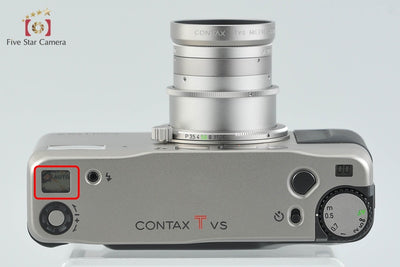 [Used] CONTAX TVS Compact Film Camera with Data Back, Original Box Included