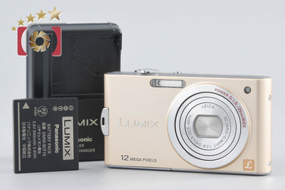 [Used] Panasonic LUMIX DMC-FX60 Gold Compact Digital Camera