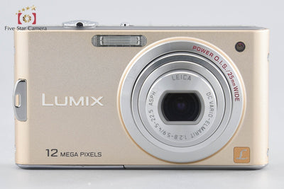 [Used] Panasonic LUMIX DMC-FX60 Gold Compact Digital Camera