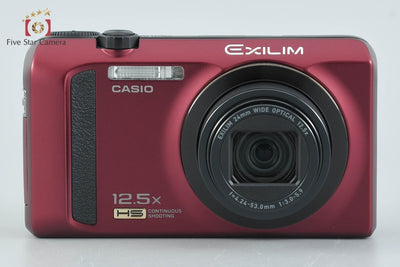 [Used] Casio HIGH SPEED EXILIM EX-ZR300 Red Compact Digital Camera