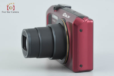 [Used] Casio HIGH SPEED EXILIM EX-ZR300 Red Compact Digital Camera