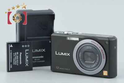 [Used] Panasonic LUMIX DMC-FX100 Esprit Black Compact Digital Camera