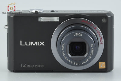 [Used] Panasonic LUMIX DMC-FX100 Esprit Black Compact Digital Camera