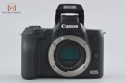 【中古】Canon キヤノン EOS Kiss M EF-M 15-45 IS STM レンズキット ブラック