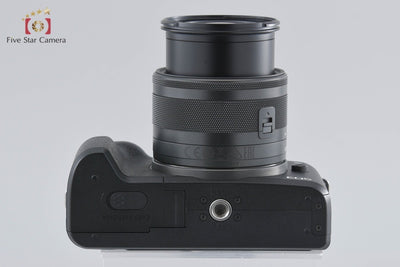 【中古】Canon キヤノン EOS Kiss M EF-M 15-45 IS STM レンズキット ブラック