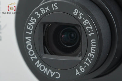 【中古】Canon キヤノン IXY Digital 910 IS ブラック コンパクトデジタルカメラ