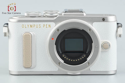 【中古】OLYMPUS オリンパス PEN E-PL8 EZ ダブルズームキット ホワイト シャッター回数僅少