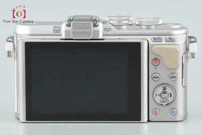 【中古】OLYMPUS オリンパス PEN E-PL8 EZ ダブルズームキット ホワイト シャッター回数僅少