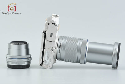 【中古】OLYMPUS オリンパス PEN E-PL8 EZ ダブルズームキット ホワイト シャッター回数僅少