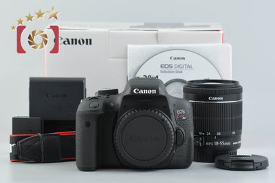 [Used] Canon EOS Kiss X8i EF-S 18-55 IS STM Lens Kit, Low Shutter Count, With Original Box