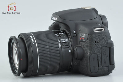 [Used] Canon EOS Kiss X8i EF-S 18-55 IS STM Lens Kit, Low Shutter Count, With Original Box