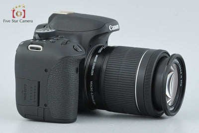 [Used] Canon EOS Kiss X8i EF-S 18-55 IS STM Lens Kit, Low Shutter Count, With Original Box