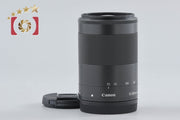 【中古】Canon キヤノン EF-M 55-200mm f/4.5-6.3 IS STM ブラック