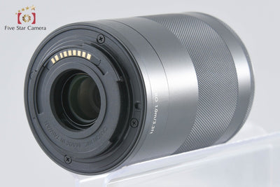 【中古】Canon キヤノン EF-M 55-200mm f/4.5-6.3 IS STM ブラック