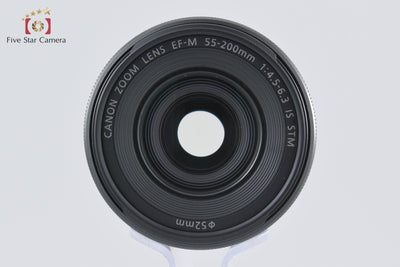 【中古】Canon キヤノン EF-M 55-200mm f/4.5-6.3 IS STM ブラック