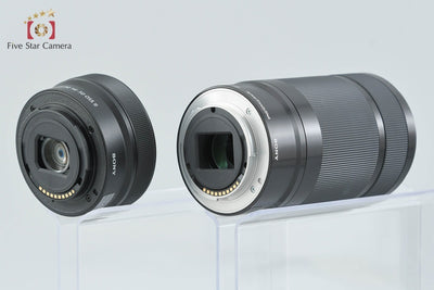 [Used] SONY Sony α6400 ILCE-6400 Black Double Zoom Lens Kit, Low Shutter Count, With Original Box