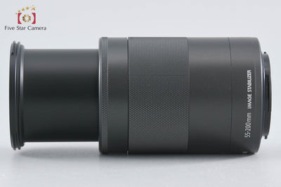 【中古】Canon キヤノン EF-M 55-200mm f/4.5-6.3 IS STM ブラック