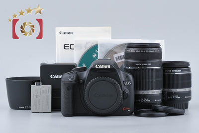 [Used] Canon EOS Kiss X3 Double Zoom Kit - Low Shutter Count