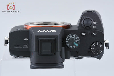 【中古】SONY ソニー α7III ILCE-7M3 ブラック ミラーレス一眼カメラ シャッター回数僅少