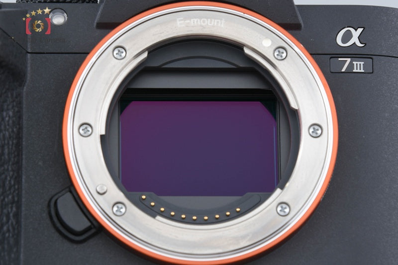 中古】SONY ソニー α7III ILCE-7M3 ブラック ミラーレス一眼カメラ