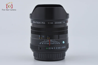 Used] PENTAX Pentax SMC FA 31mm f/1.8 AL Limited Black