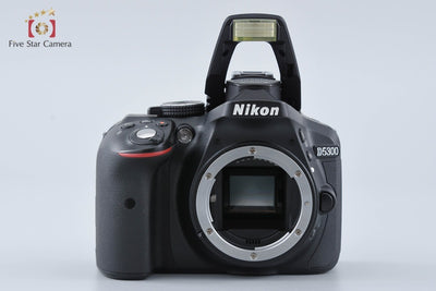 [Used] Nikon D5300 Black + AF-S DX NIKKOR 18-55mm f/3.5-5.6 G VR