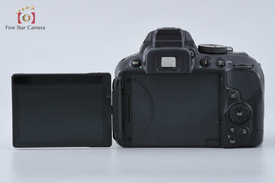 [Used] Nikon D5300 Black + AF-S DX NIKKOR 18-55mm f/3.5-5.6 G VR
