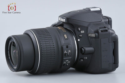 [Used] Nikon D5300 Black + AF-S DX NIKKOR 18-55mm f/3.5-5.6 G VR