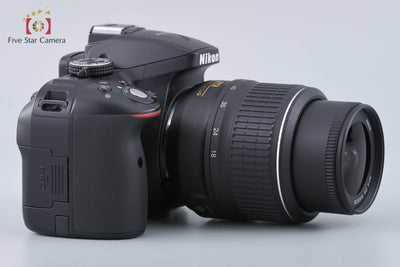 [Used] Nikon D5300 Black + AF-S DX NIKKOR 18-55mm f/3.5-5.6 G VR
