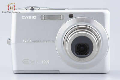 [Used] CASIO Casio EXILIM ZOOM EX-Z600 Silver Compact Digital Camera with Original Box