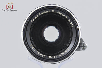 [Used] Canon 35mm f/2.8 L39 Leica Screw Mount