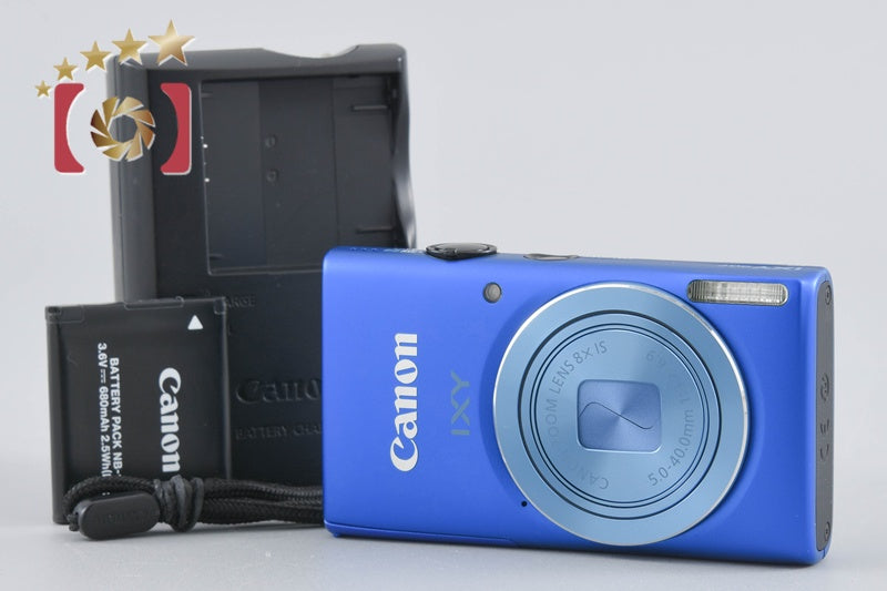 【中古】Canon キヤノン IXY 90F ブルー コンパクトデジタルカメラ