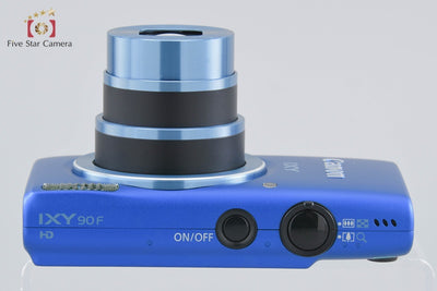 【中古】Canon キヤノン IXY 90F ブルー コンパクトデジタルカメラ
