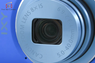 【中古】Canon キヤノン IXY 90F ブルー コンパクトデジタルカメラ