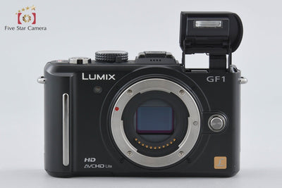 【中古】Panasonic パナソニック LUMIX DMC-GF1 エ スプリブラック ミラーレス一眼カメラ シャッター回数僅少