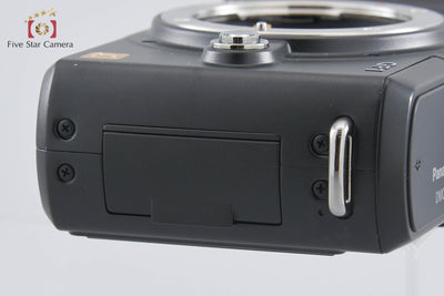 【中古】Panasonic パナソニック LUMIX DMC-GF1 エ スプリブラック ミラーレス一眼カメラ シャッター回数僅少