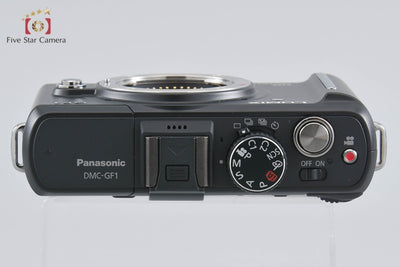 【中古】Panasonic パナソニック LUMIX DMC-GF1 エ スプリブラック ミラーレス一眼カメラ シャッター回数僅少