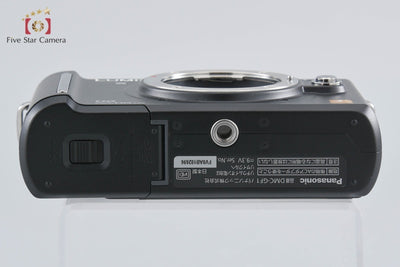 【中古】Panasonic パナソニック LUMIX DMC-GF1 エ スプリブラック ミラーレス一眼カメラ シャッター回数僅少