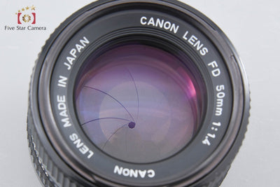 Used: Canon New FD 50mm f/1.4