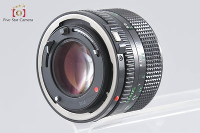 Used: Canon New FD 50mm f/1.4