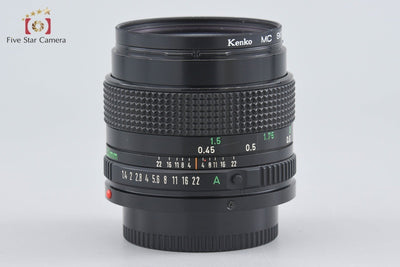 Used: Canon New FD 50mm f/1.4
