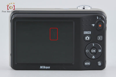 [Used] Nikon COOLPIX A10 Silver Compact Digital Camera