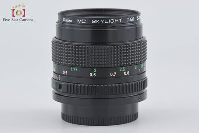 Used: Canon New FD 50mm f/1.4