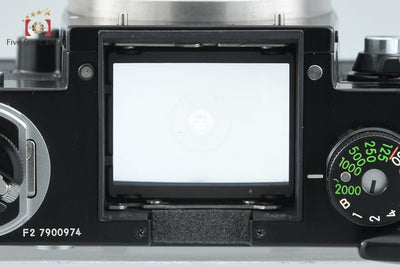 [Used] Nikon F2 Photomic A Black + NIKKOR-S Auto 50mm f/1.4 Ai Modified