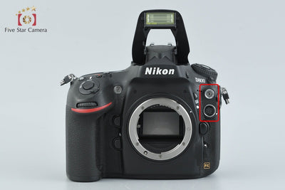 Used: Nikon D800 Digital SLR Camera, Low Shutter Count