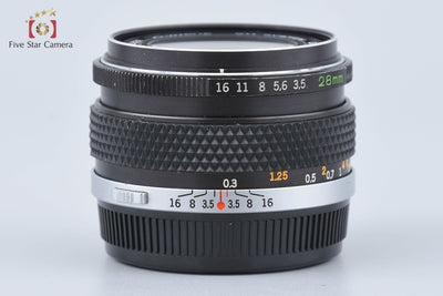 [Used] OLYMPUS Olympus G.ZUIKO AUTO-W 28mm f/3.5