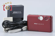 [Used] Nikon COOLPIX S3 Noble Wine Compact Digital Camera