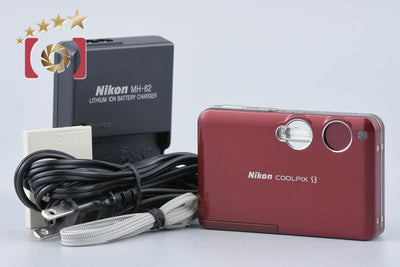 [Used] Nikon COOLPIX S3 Noble Wine Compact Digital Camera